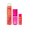 refresh, prep + mist set amika:aura hair + body mist, perk up plus dry shampoo, superfruit star styling oil