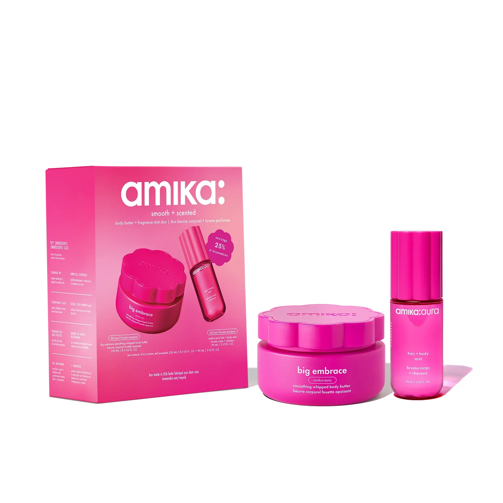 smooth + scented body butter + fragrance mist duo