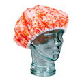 shower cap pink signature print