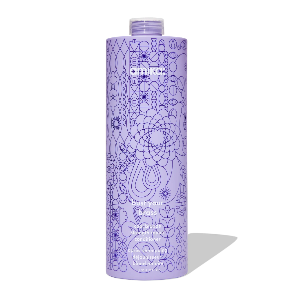 bust your brass cool blonde strength repair conditioner - 9.2 oz / 275 ml